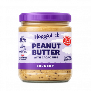 Crunchy Peanut Butter With Cacao Nibs (300g)